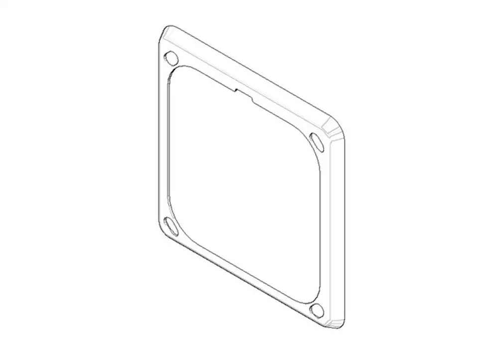 DORNBRACHT Befestigung ERSATZTEILE 092801024 107,7 x 107,7 x 6,2 mm, 09280102490 Galeriebild 1